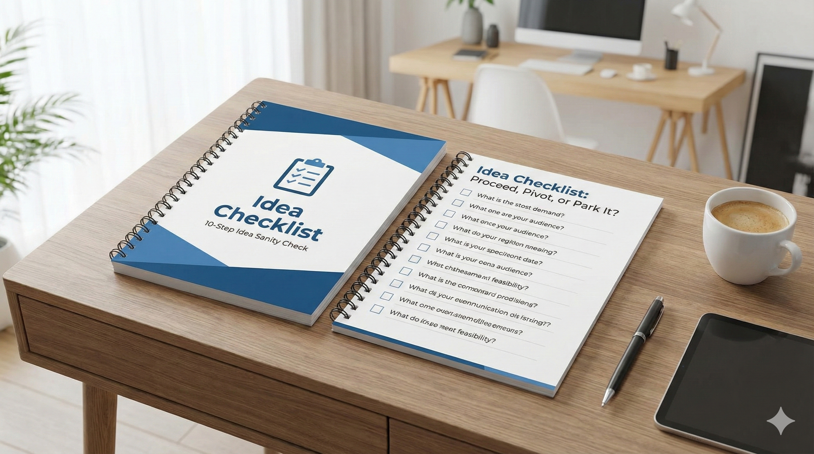 Idea Checklist preview