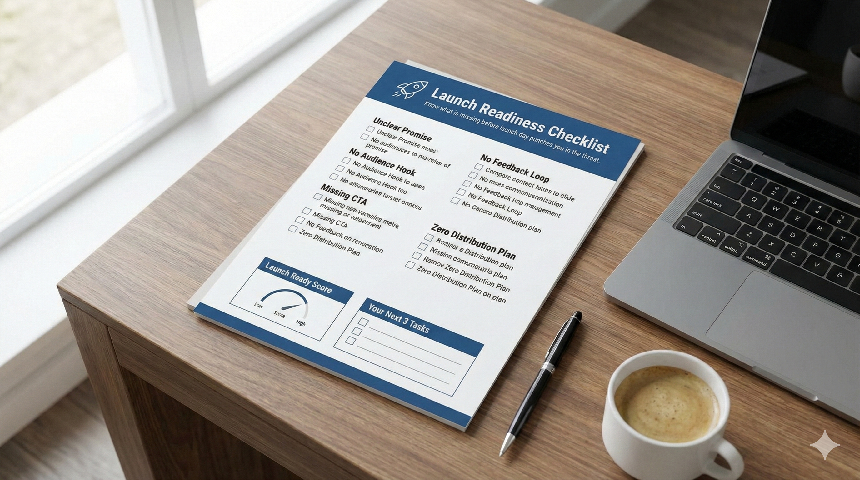 Launch Readiness Checklist preview