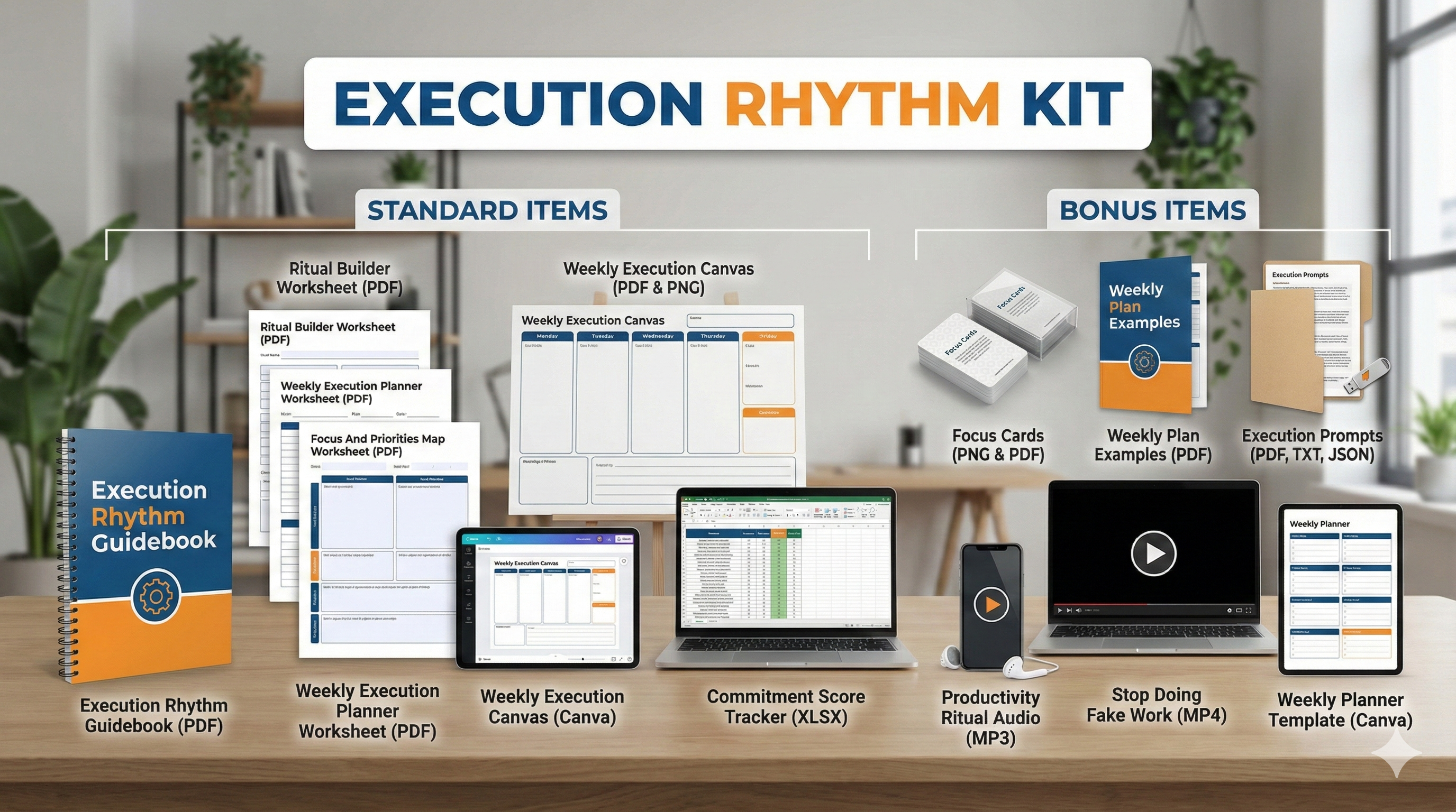 Execution Rhythm Kit - What's included