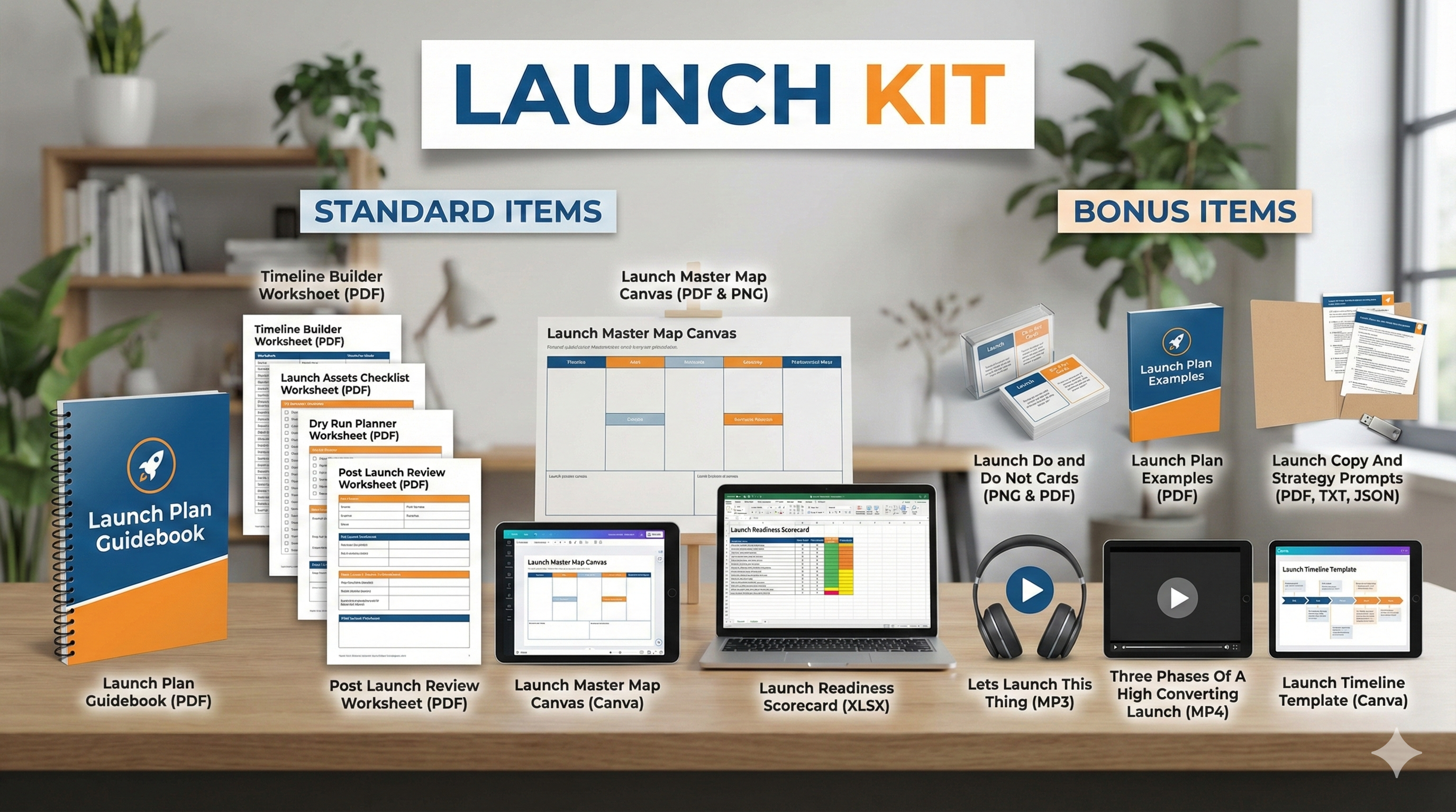 Launch Kit - What's included