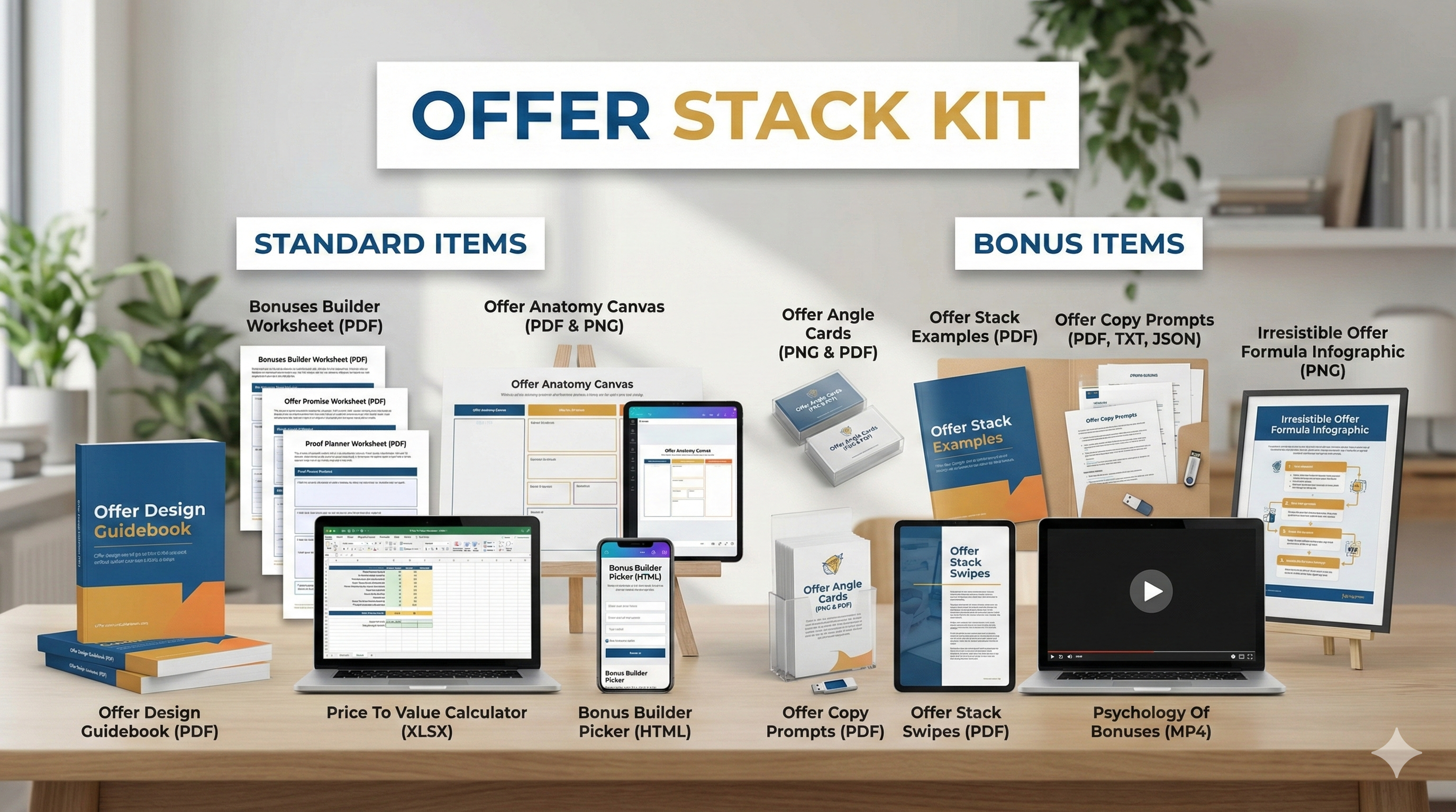 Offer Stack Kit - What's included