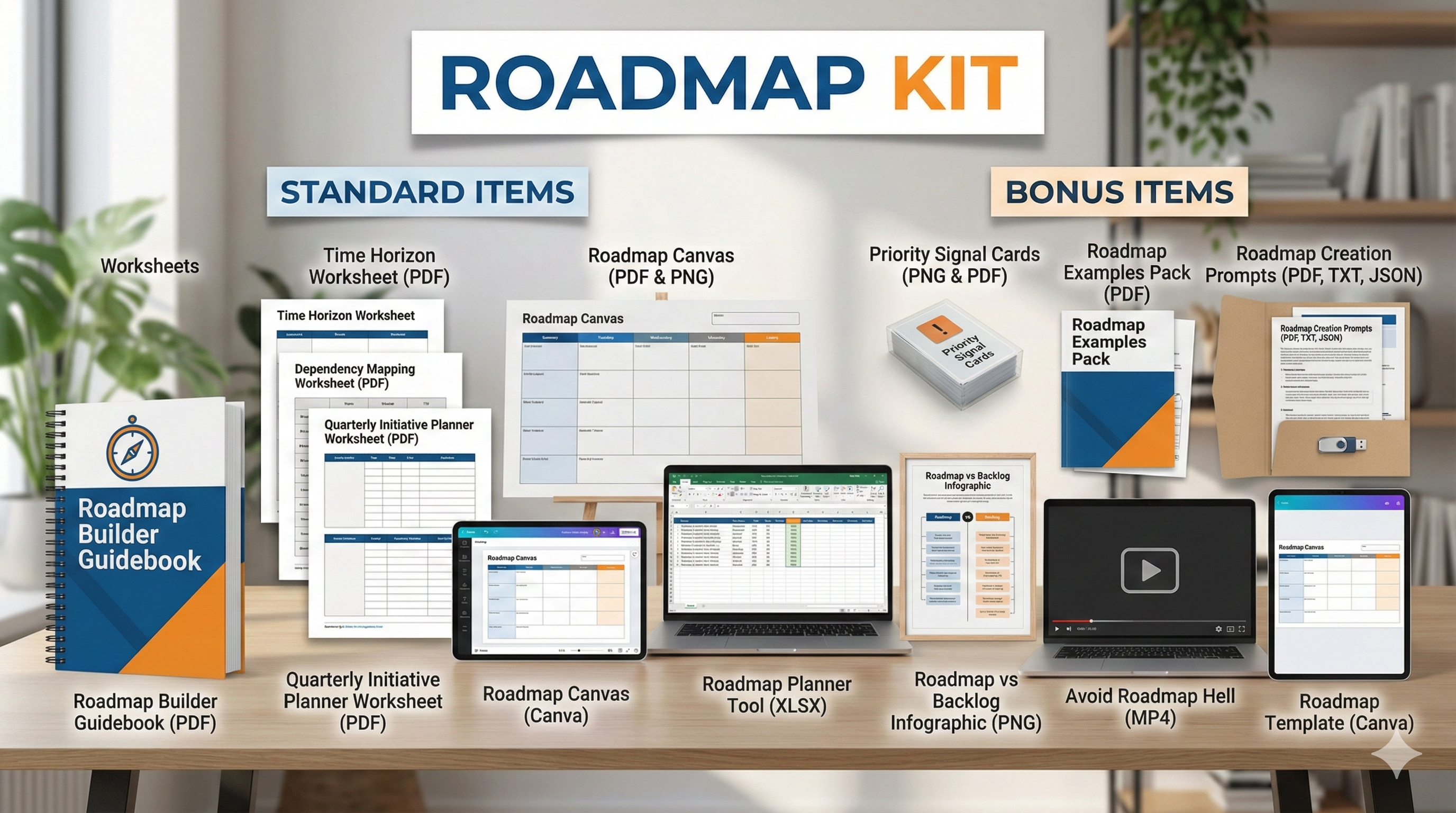 Roadmap Kit - What's included